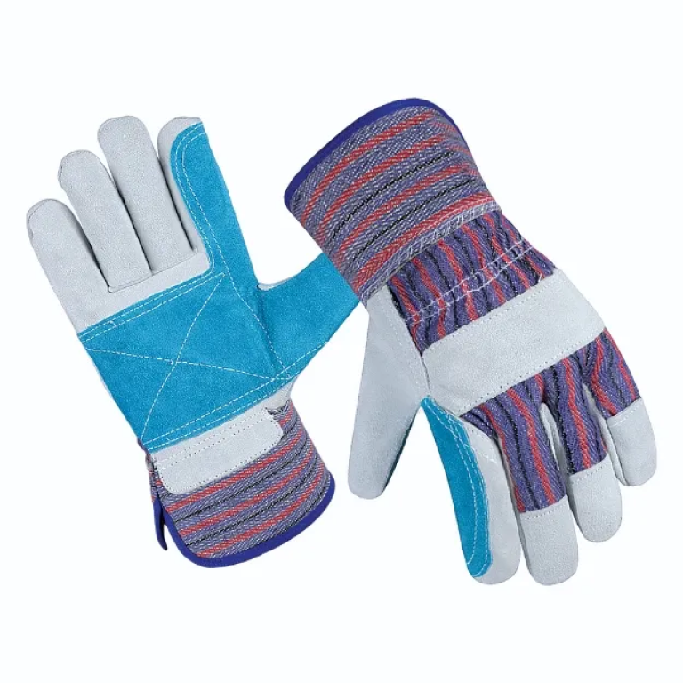 image-1-9 Heavy duty Double palm Working Gloves - Image 1